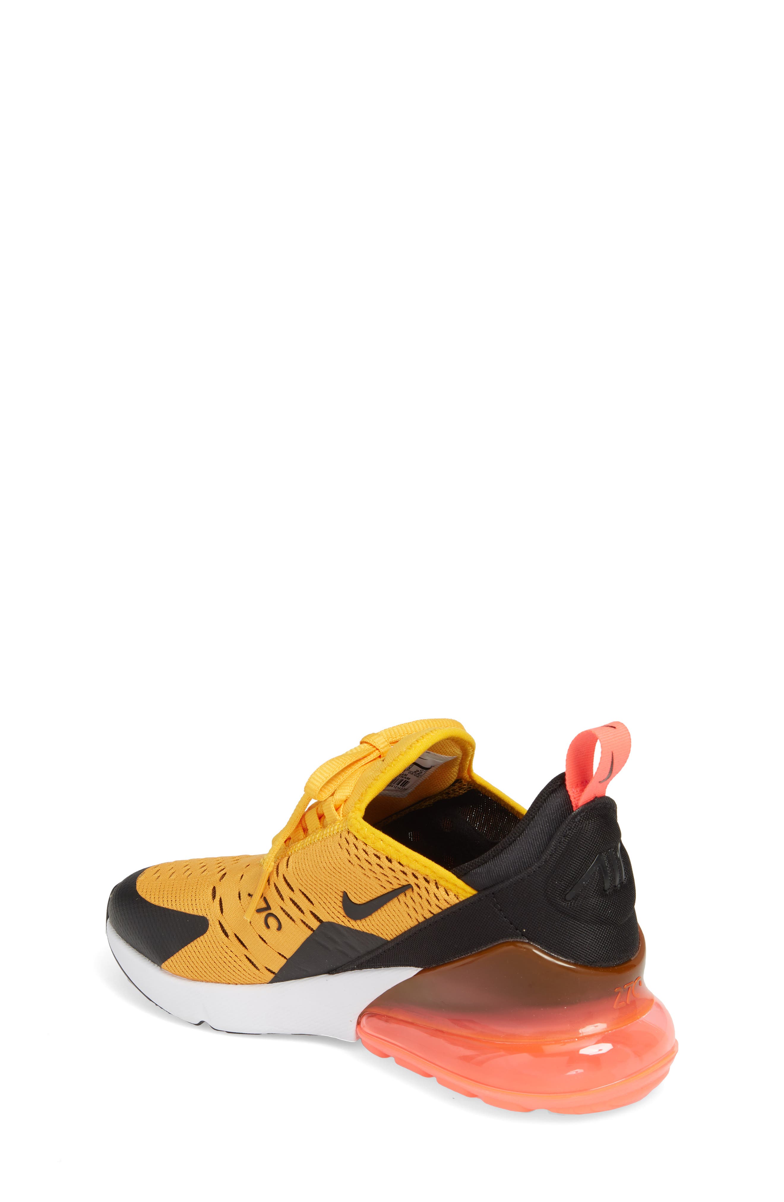 Kids' Air Max 270 Sneaker, Alternate, color, YELLOW