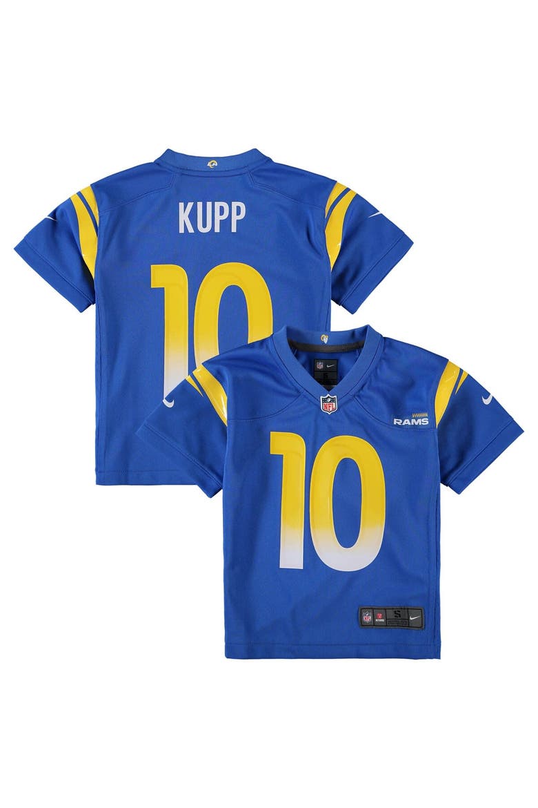 Preschool Nike Cooper Kupp Royal Los Angeles Rams Game Jersey, Main, color, Royal
