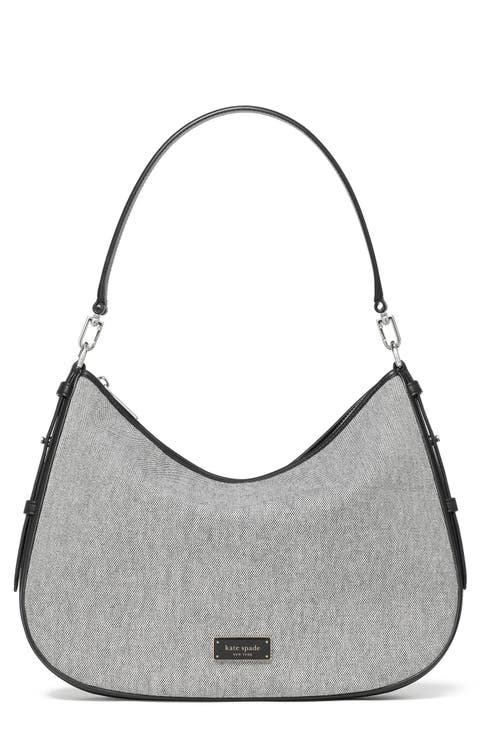 liv large canvas shoulder bag