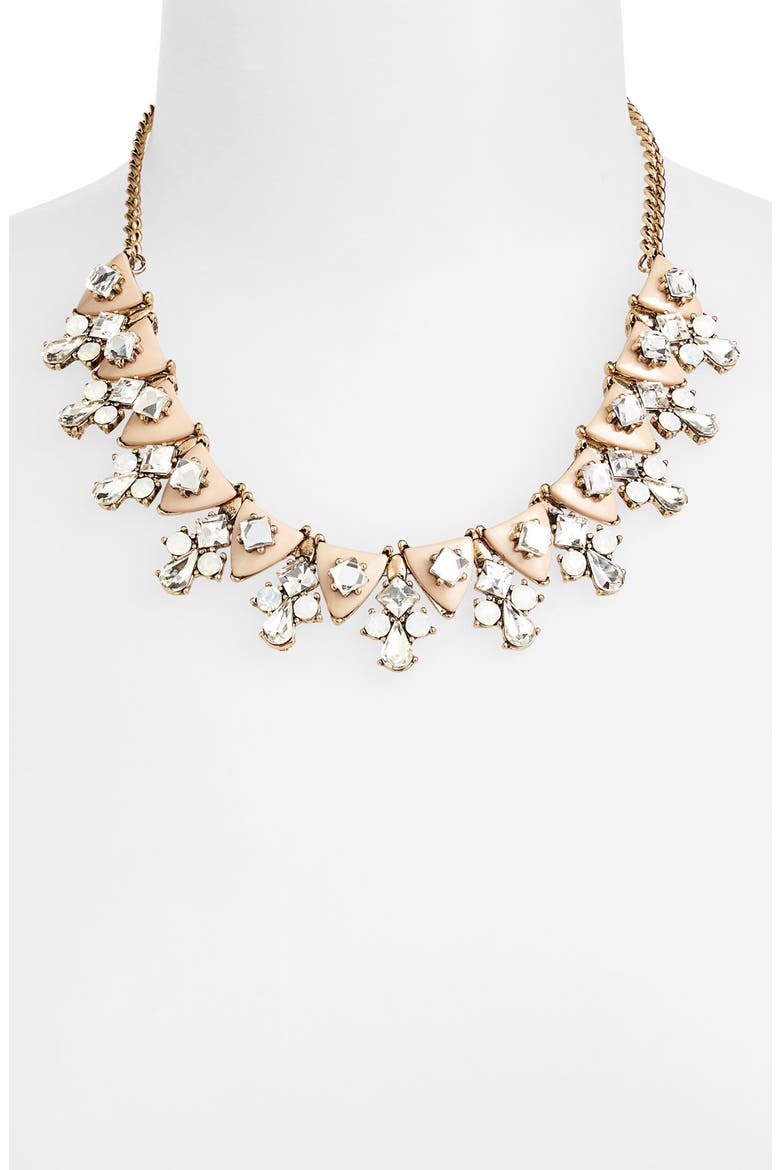 'Dainty' Statement Necklace, Alternate, color, BLUSH