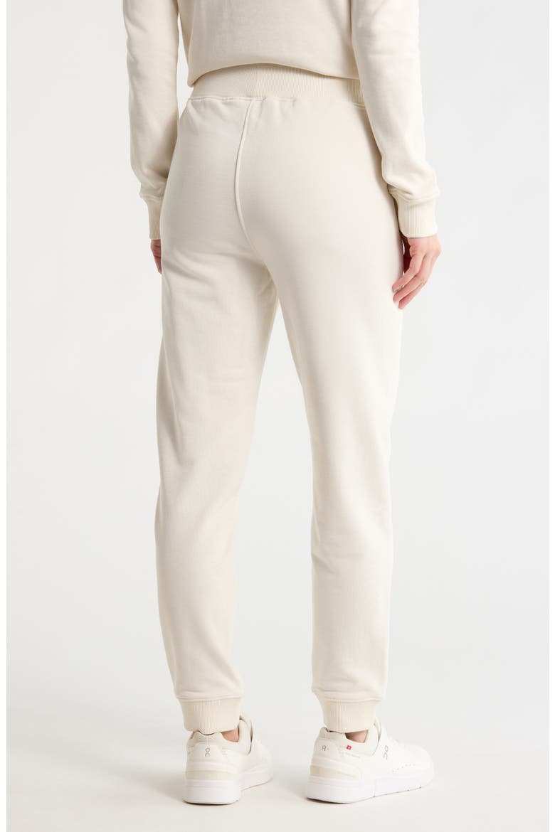 Embellished Logo Joggers, Alternate, color, OPEN WHITE