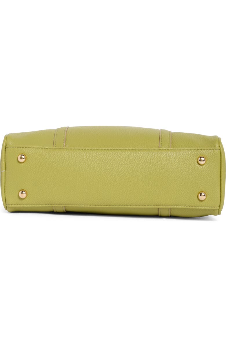 Nanette Lepore East/West Double Section Shoulder Bag, Alternate, color, Algae Bloom