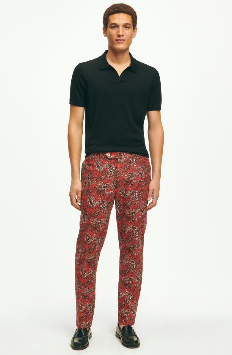 Brooks Brothers Lux Lightweight Johnny Collar Polo Sweater, Alternate, color, 