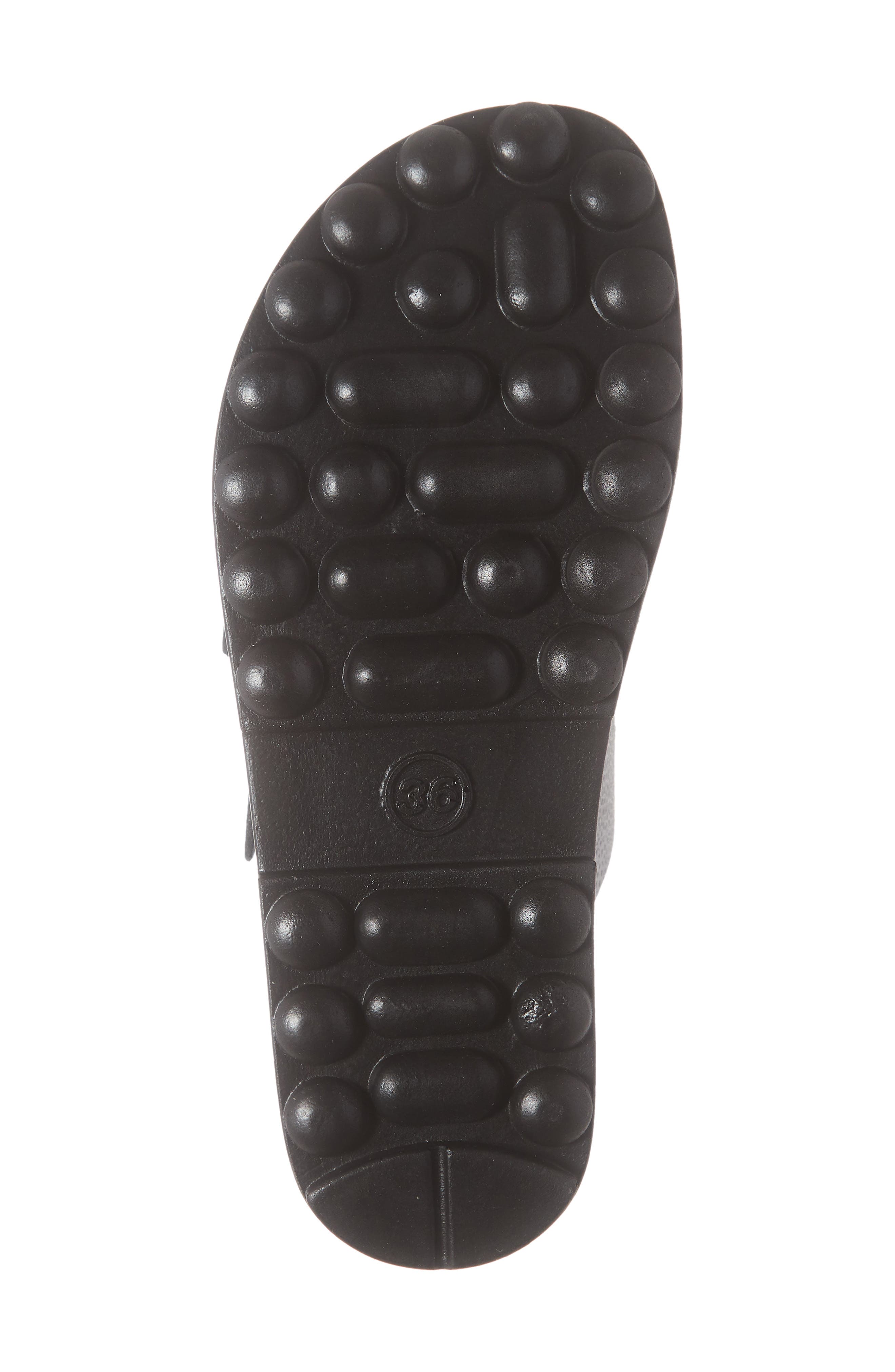 Stella Slide Sandal, Alternate, color, BLACK DOTS LEATHER