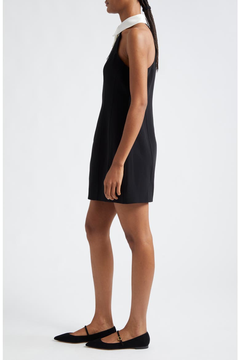 Kira Racerback Minidress, Alternate, color, BLACK/ IVORY
