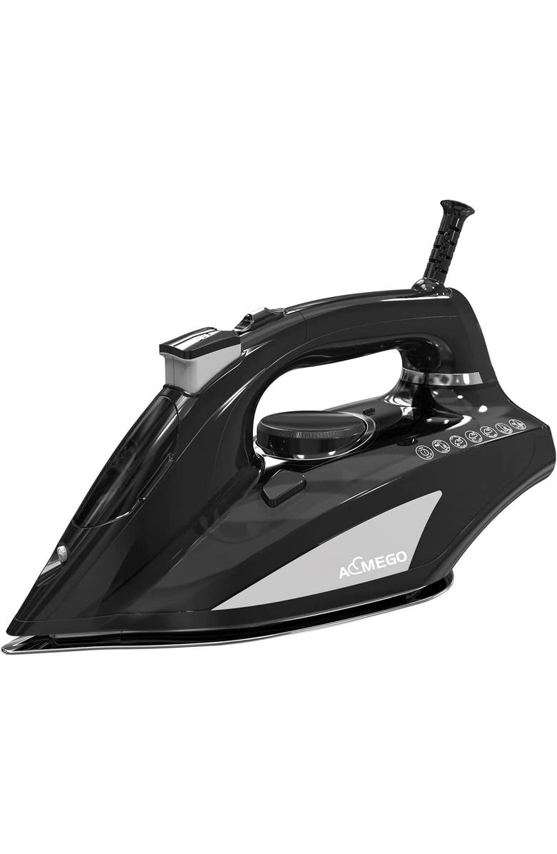 AEMEGO Steam Iron for Clothes, Main, color, Black