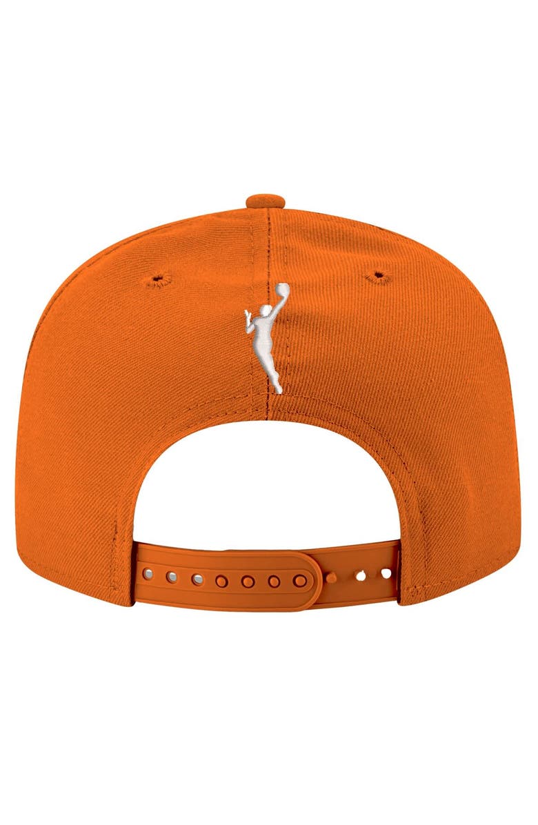 New Era Unisex New Era Orange Connecticut Sun Logo 9FIFTY Snapback Hat, Alternate, color, Orange
