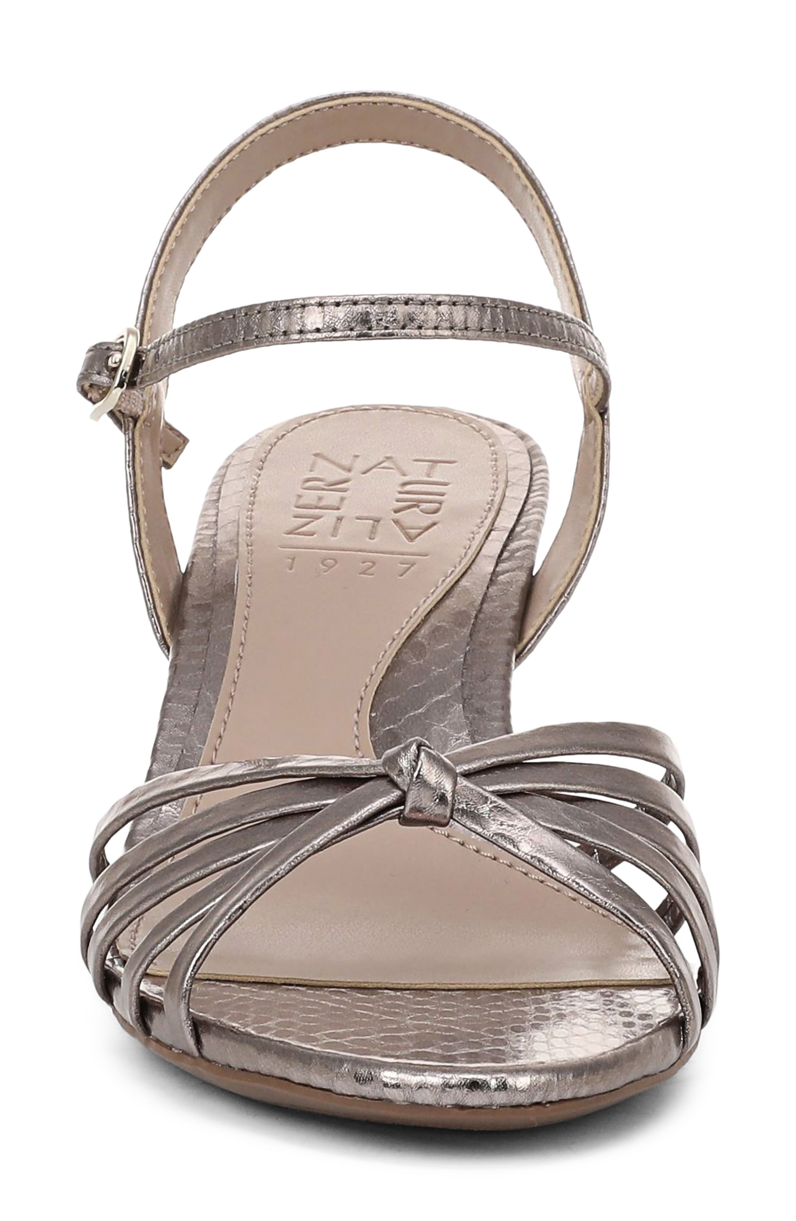 Tawny Slingback Sandal, Alternate, color, PATINA PEWTER