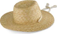 Coolibar Women's Isla Hand Woven Fedora, UPF 50+ Sun Protection