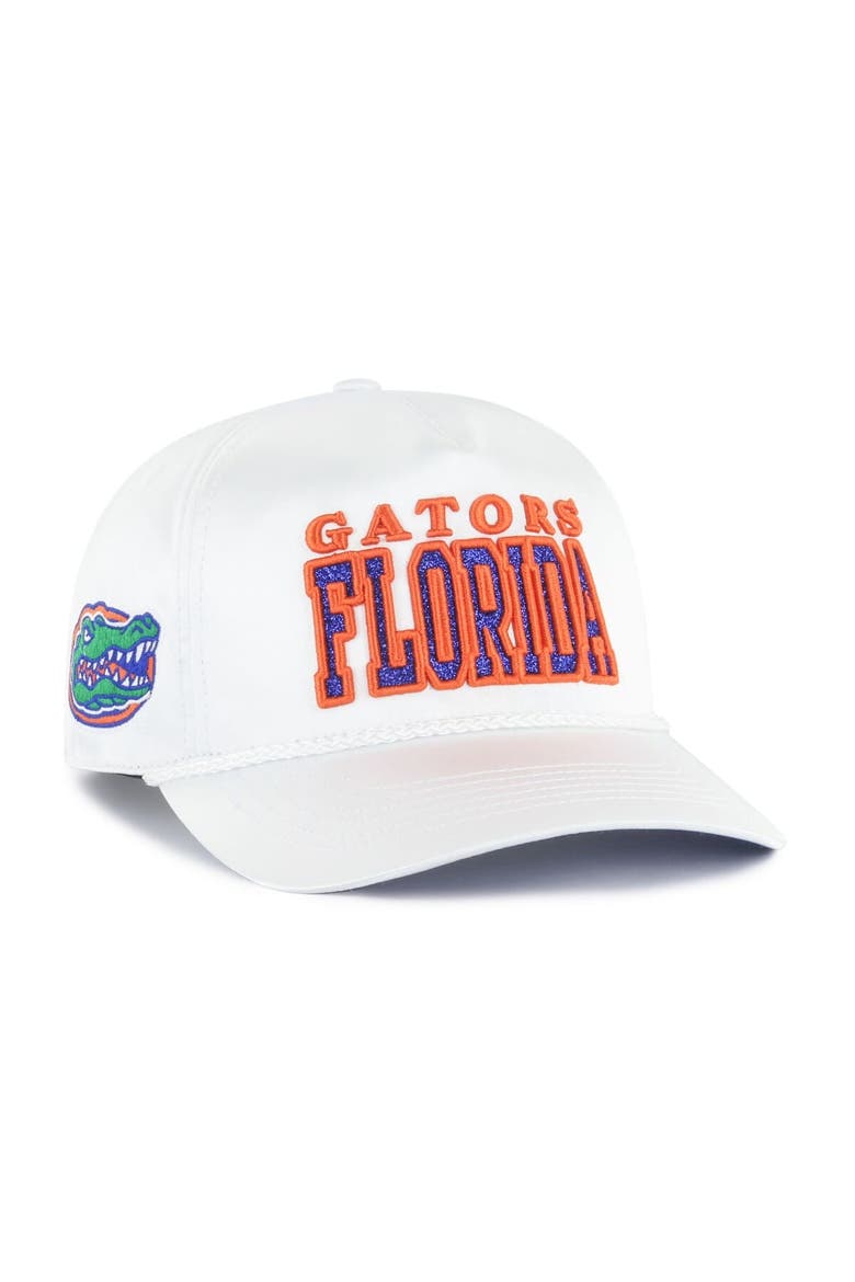Women's '47 White Florida Gators Outspoken Hitch Adjustable Hat, Main, color, White