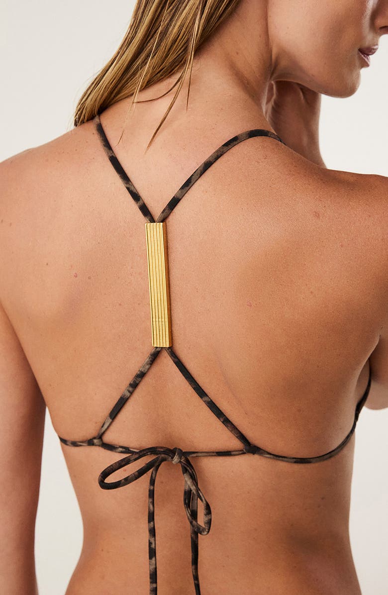 ViX Paula Hermanny Tammy T-Back Triangle Bikini Top, Alternate, color, Multi