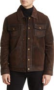 Frye Leather Trucker Jacket