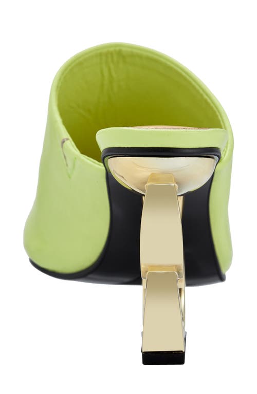 Ninety Union Rumba Slide Sandal In Lime