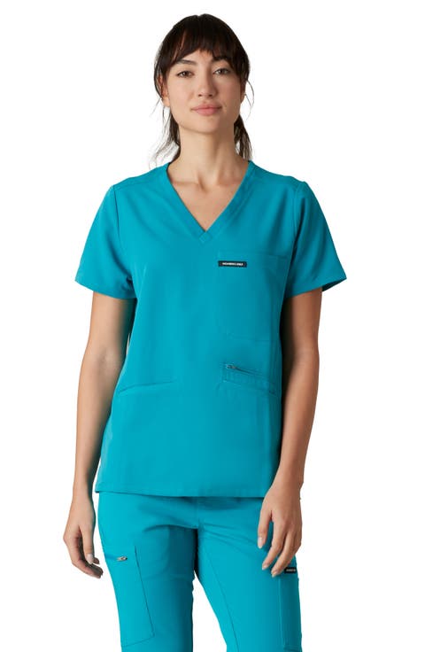 Palermo 4-Pocket Scrub Top