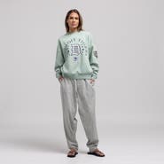 Mitchell & Ness Women's Mitchell & Ness Green Detroit Tigers Yacht Rock Sweatshirt
