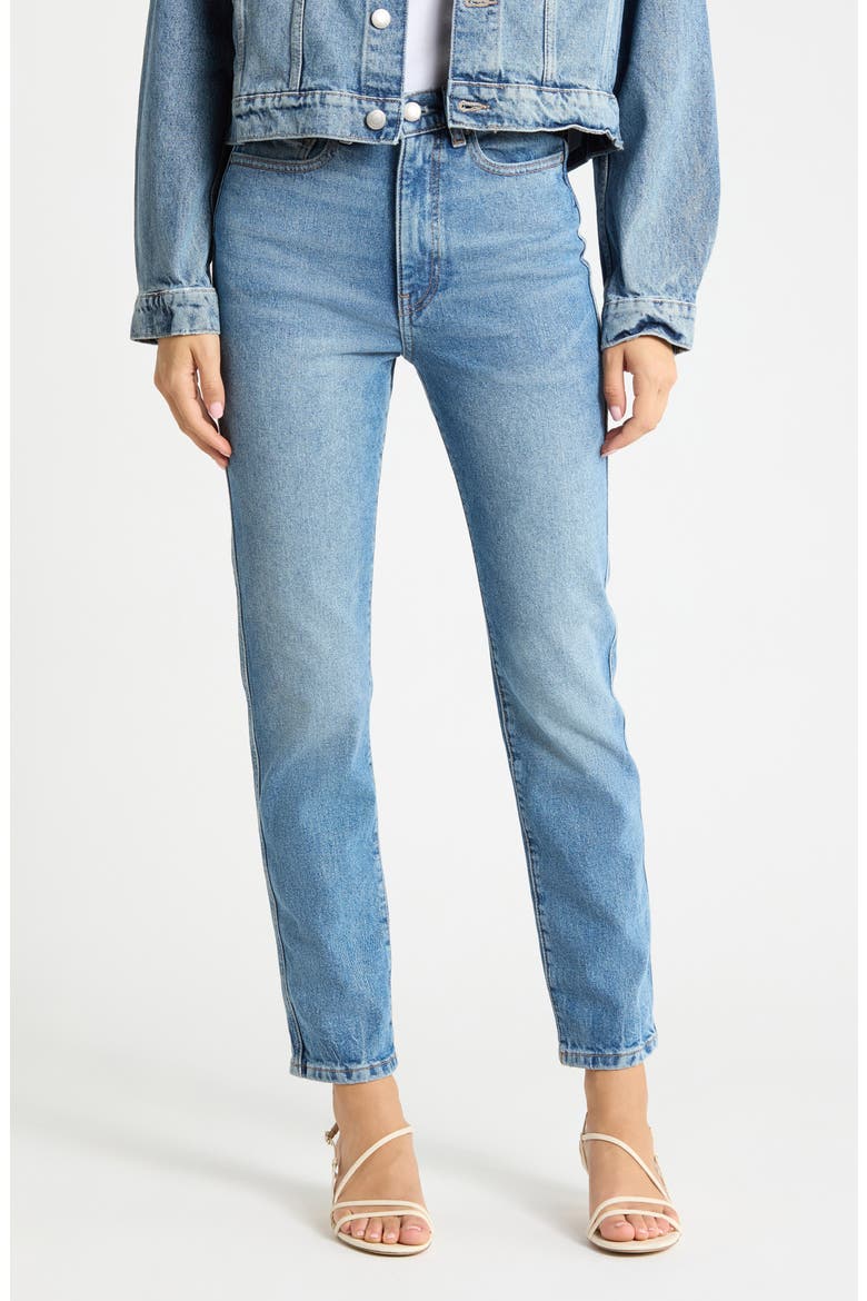 Kristy Straight Leg Jeans, Main, color, MEADOW LAKE