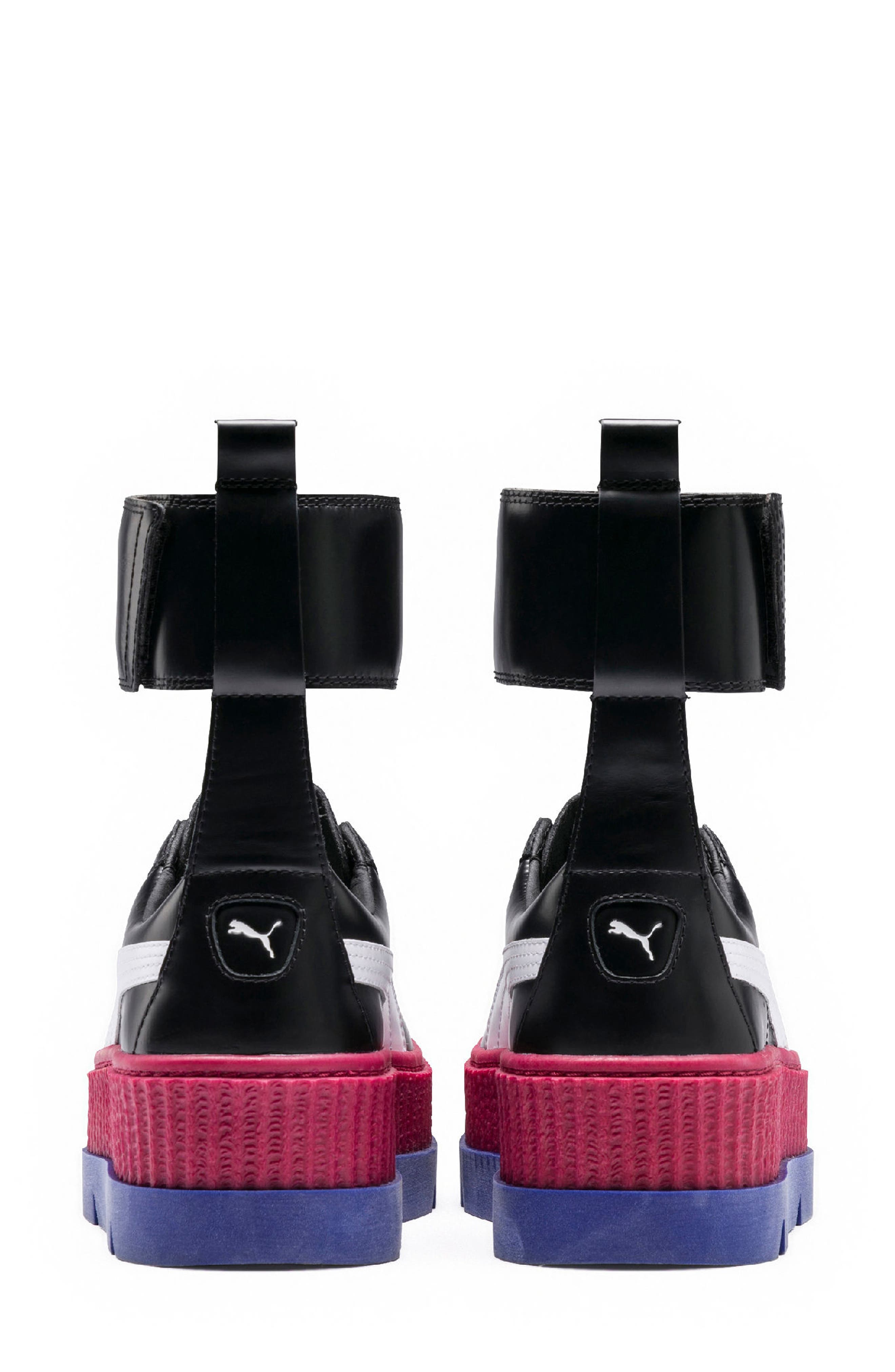 PUMA FENTY PUMA by Rihanna Ankle Strap Creeper Sneaker, Alternate, color, 