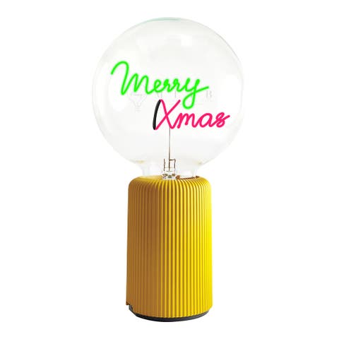 Merry Xmas Portable Table Lamp