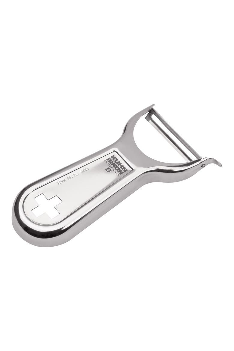 4-Inch Swiss Metal Peeler, Main, color, Silver