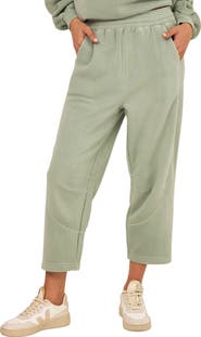 Threads 4 Thought Chantel Mineral Wash Crop Wide Leg Pants