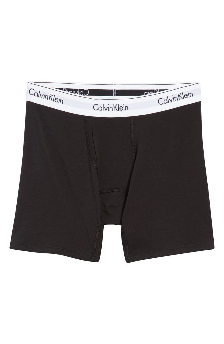 Calvin Klein Women's Modern Cotton Blend Boxer Briefs, Alternate, color, 