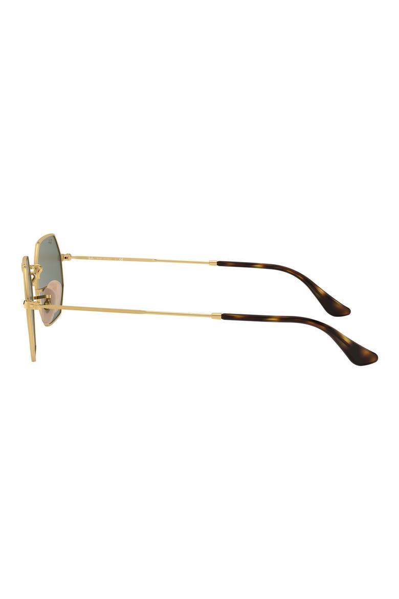 Icons 53mm Sunglasses, Alternate, color, GOLD/ GREEN