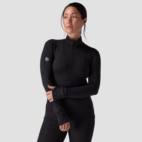 Pines Micrrid Ultra-Lt Baselayer 1/4-Zip Top - Women's