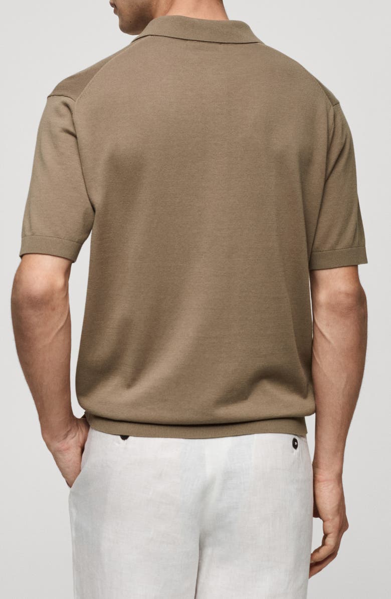 MANGO Cotton Piqué Polo, Alternate, color, 