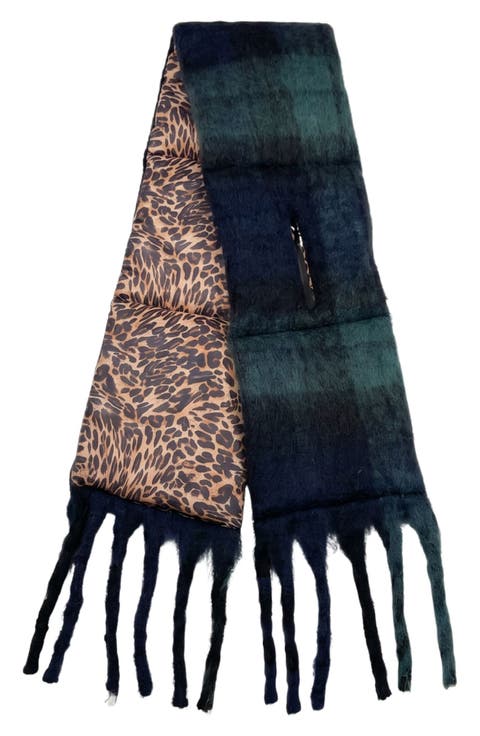 Reversible Quilted Pull Through Scarf