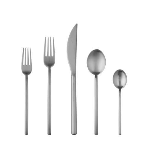 Mepra Due Flatware Set In Gray