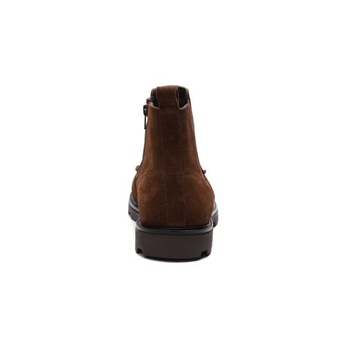 A. Veer Dwayne Chelsea In Brown Suede