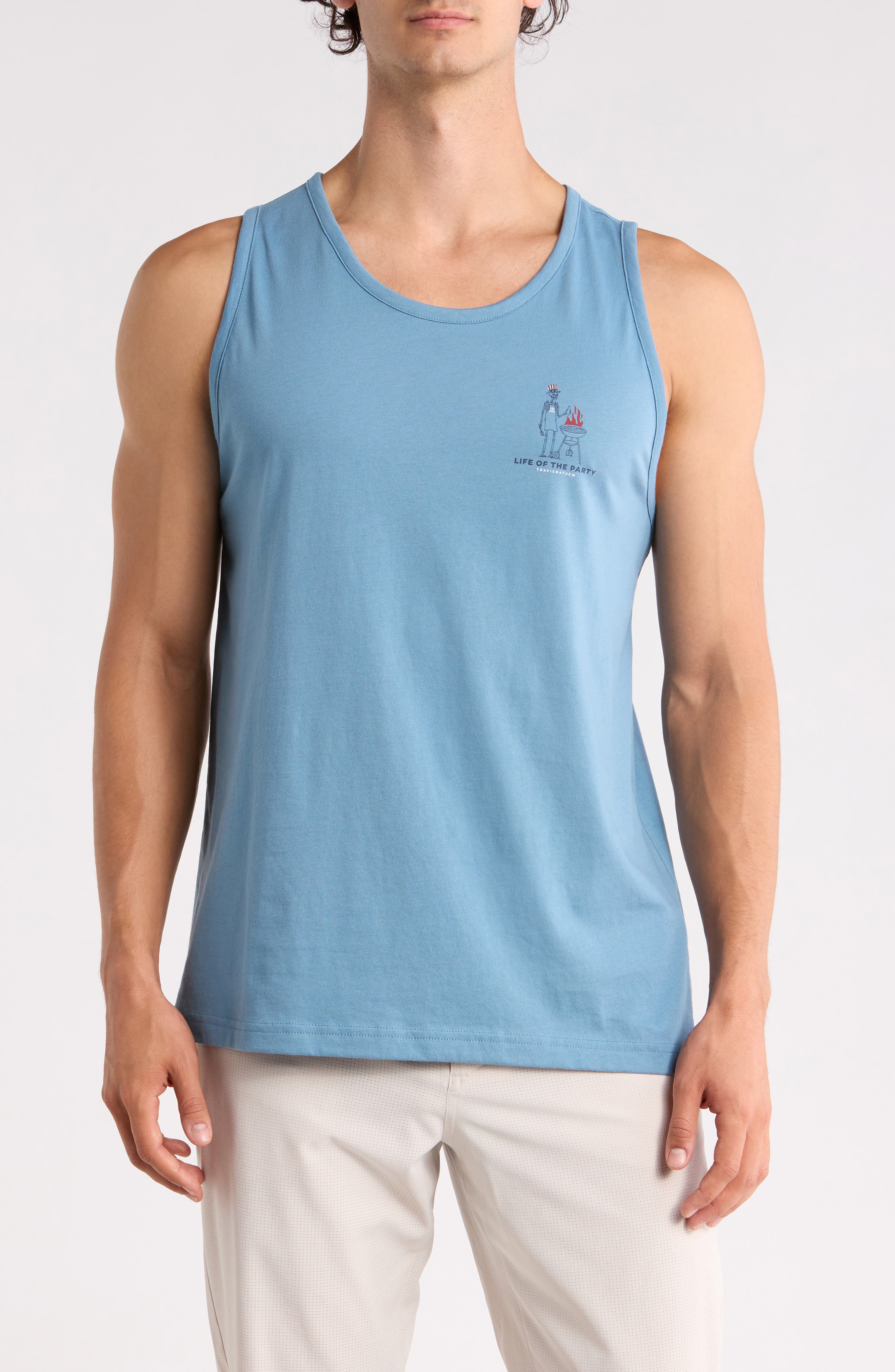 TravisMathew BBQ Day Cotton Graphic Tank