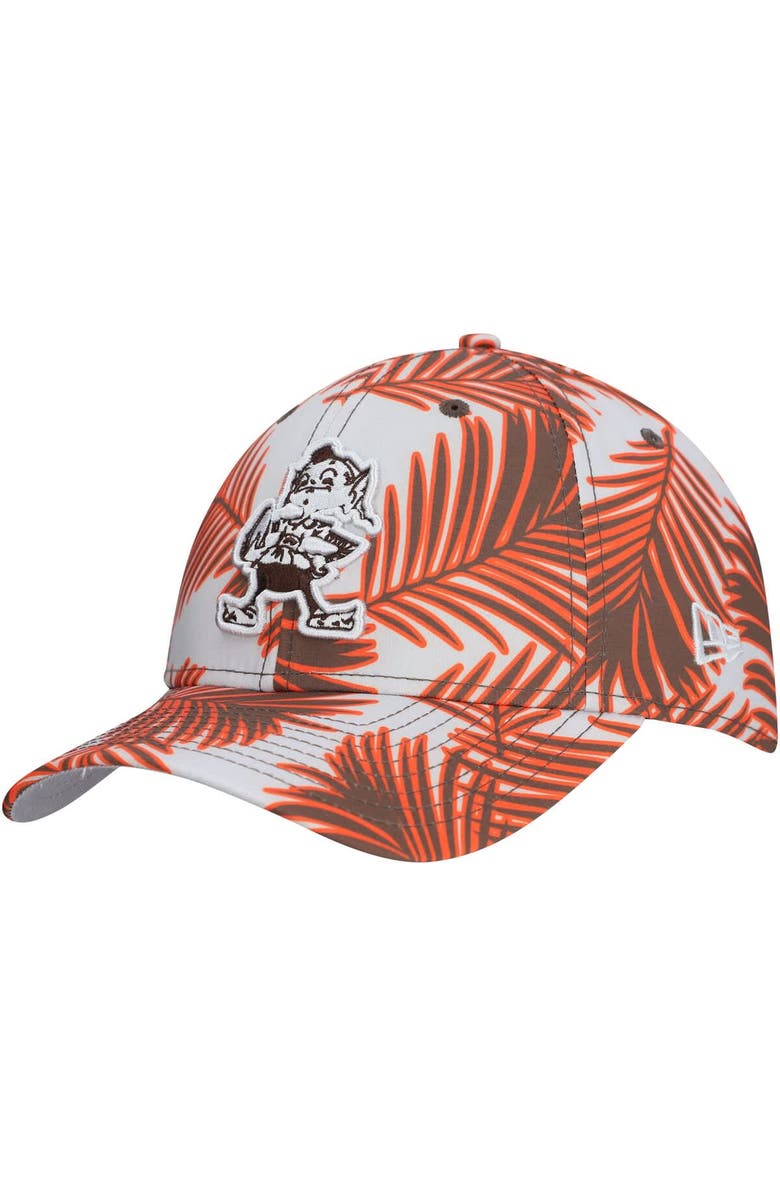 New Era Men's New Era Gray Cleveland Browns Palms 39THIRTY Flex Hat, Alternate, color, Gray