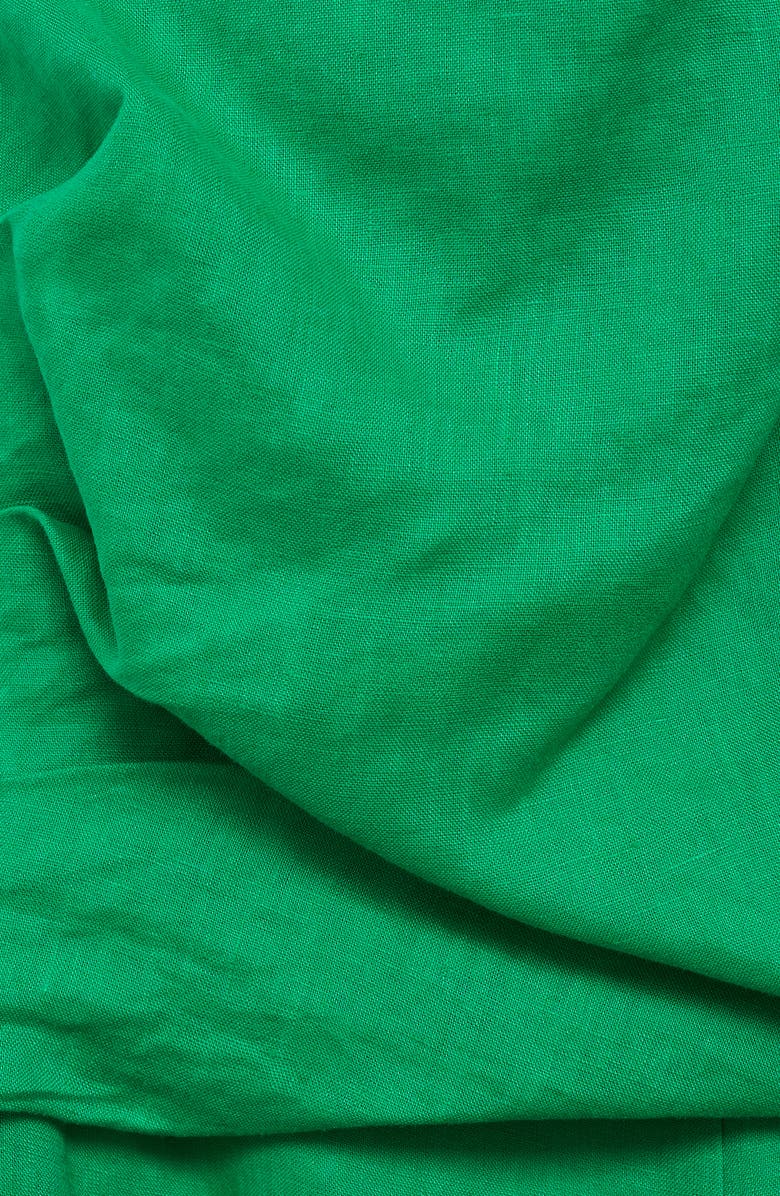 MANGO Asymmetric One-Shoulder Linen Jumpsuit, Alternate, color,