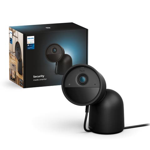 Secure Wired Security Camera with Desktop Stand