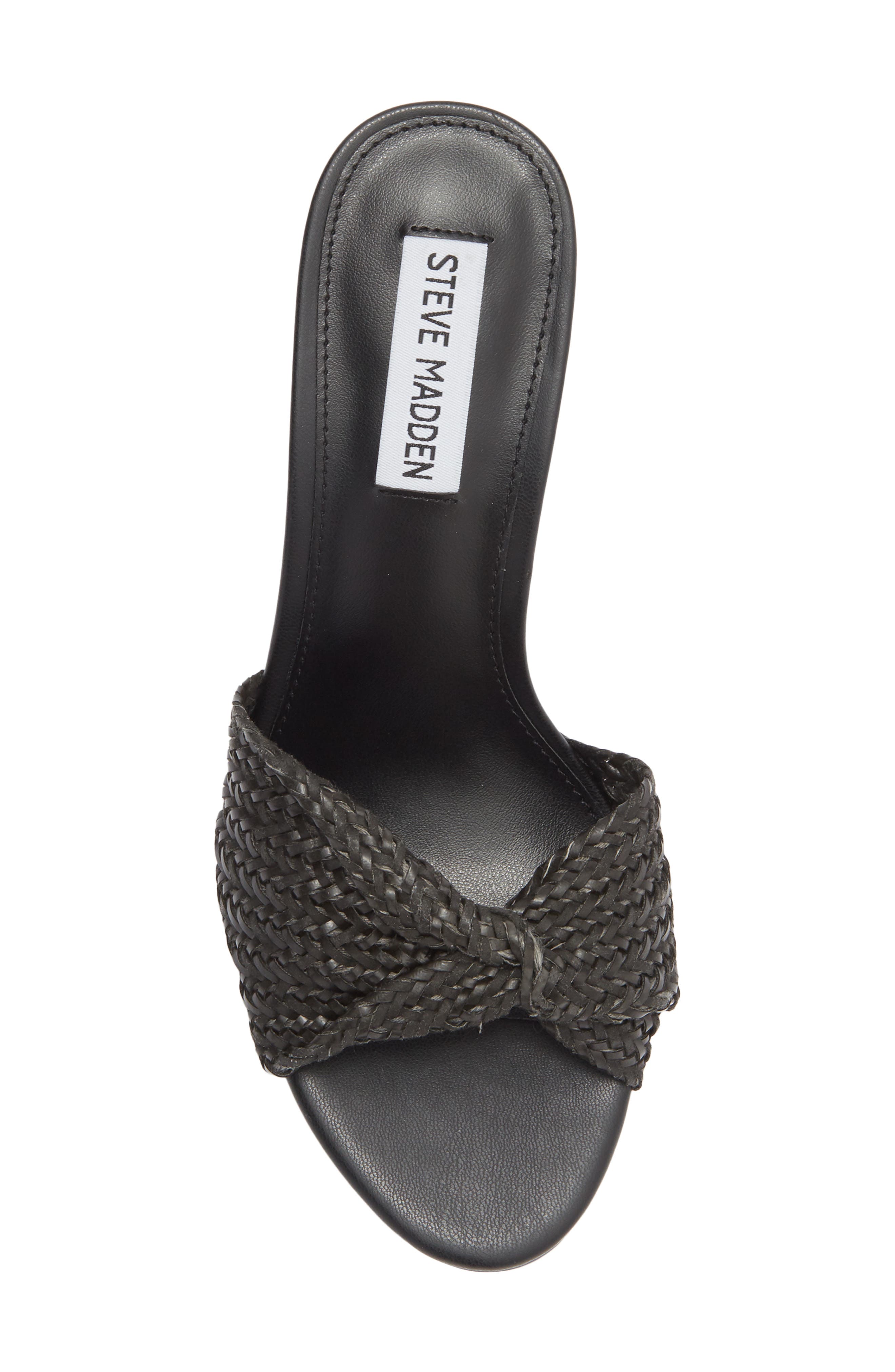 Steve Madden Russo Slide Sandal, Alternate, color, Black