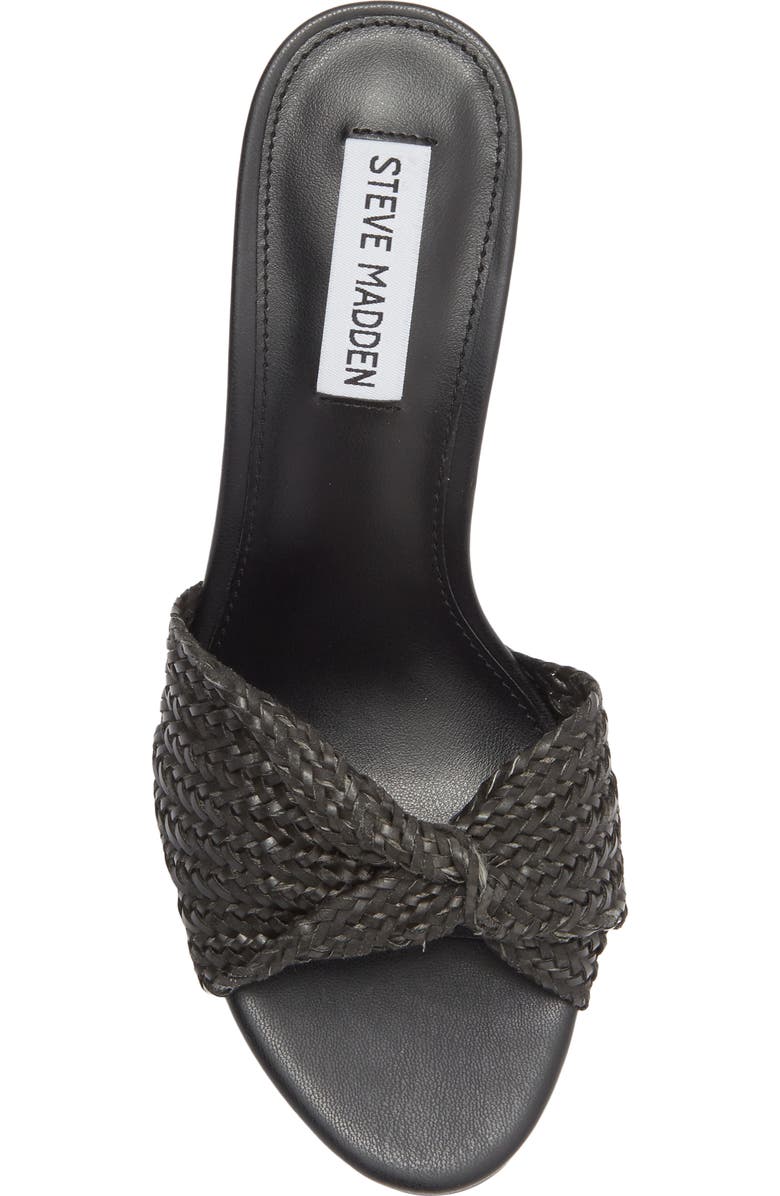 Steve Madden Russo Slide Sandal, Alternate, color, Black