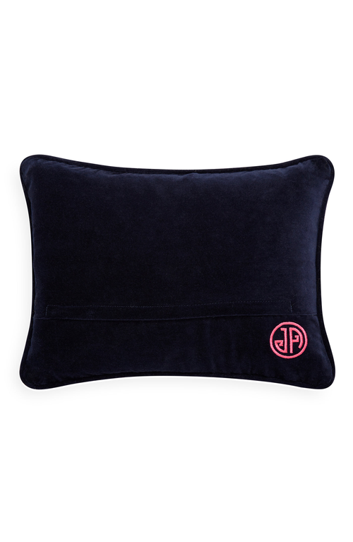 Jonathan Adler Us Boss Lady Needlepoint Pillow In Pink