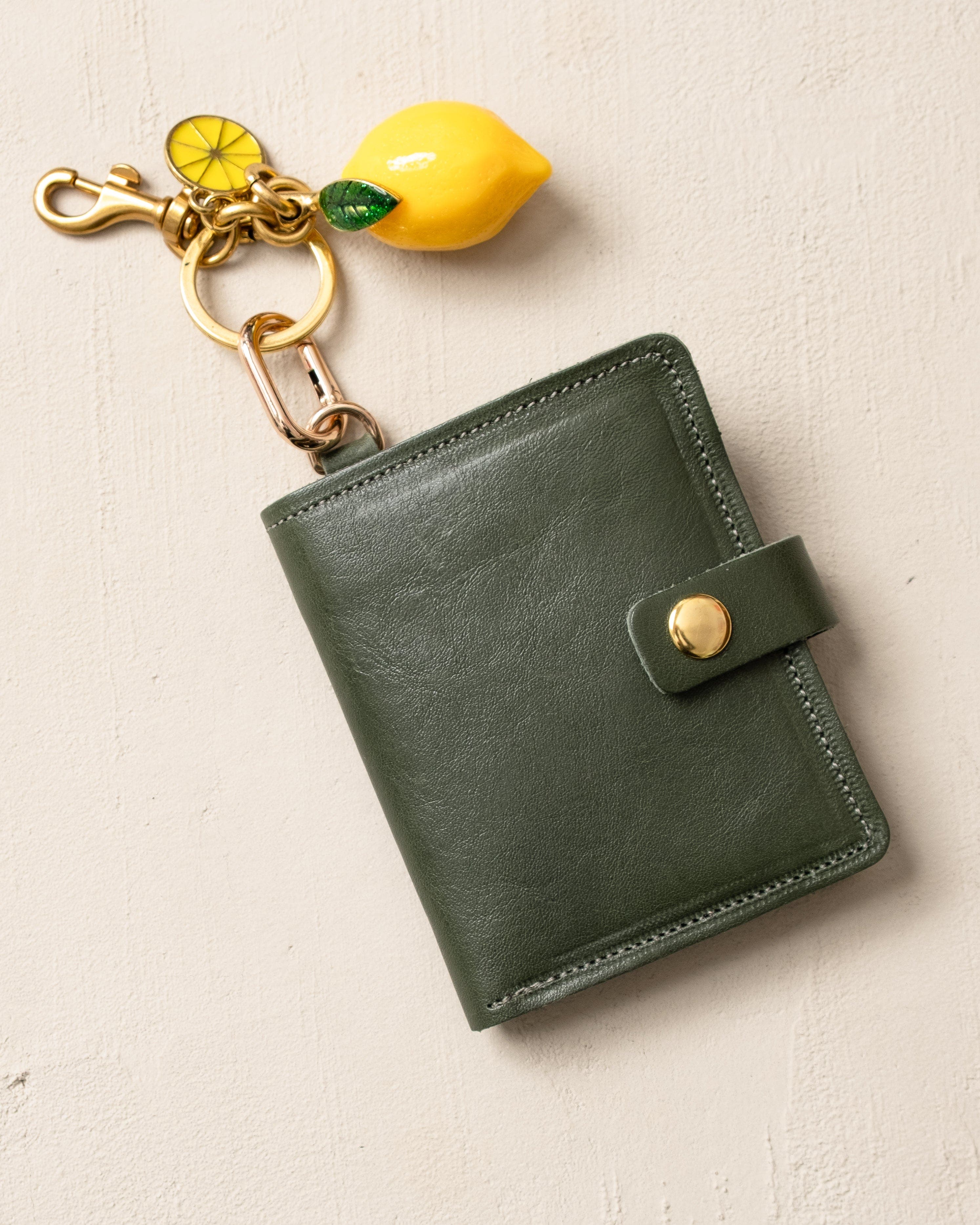 Casupo Lemon Bag Charm with Keychain, Alternate, color, Lemon Yellow