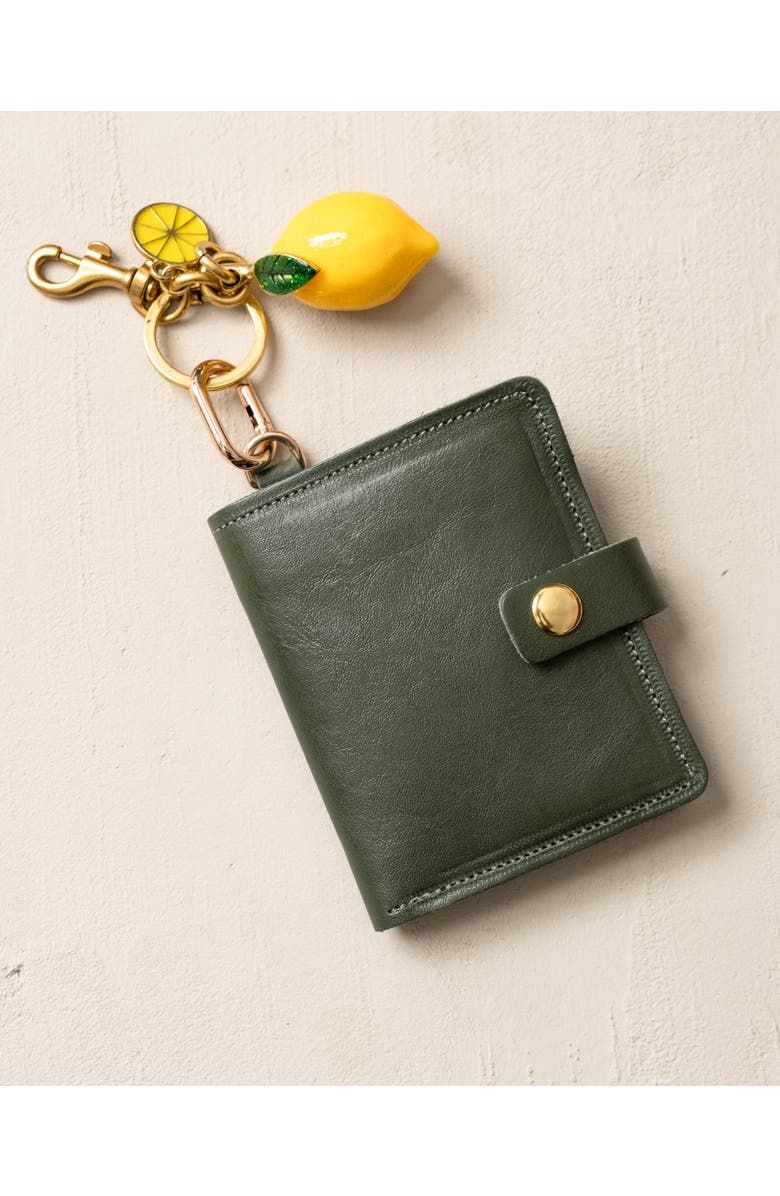 Casupo Lemon Bag Charm with Keychain, Alternate, color, Lemon Yellow
