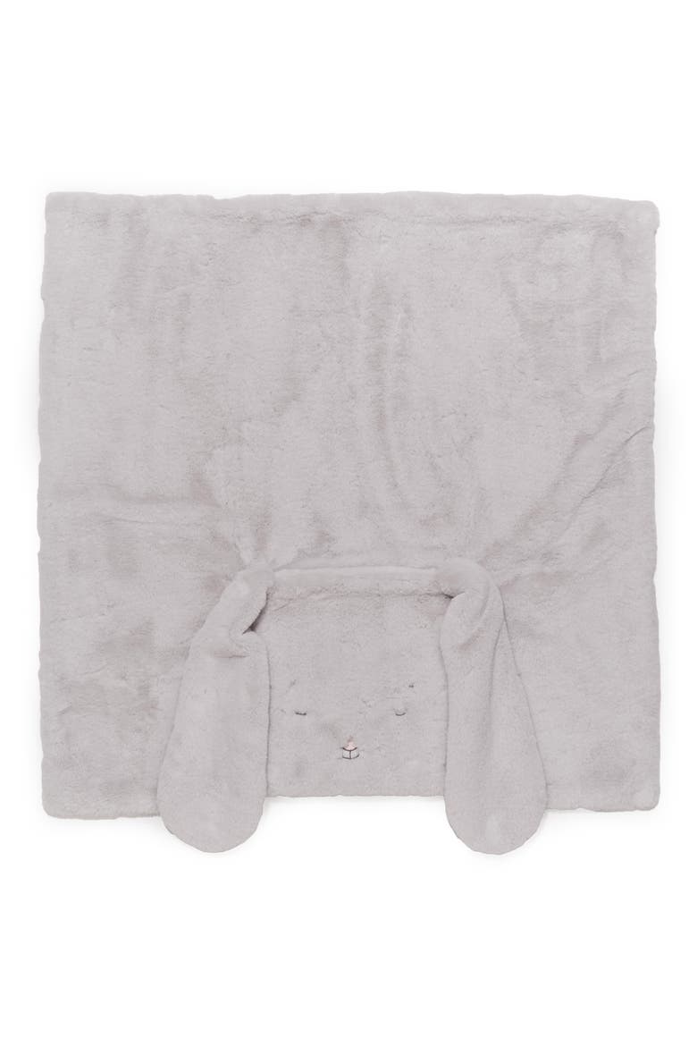 Tuck-Me-In Blanket, Alternate, color, BLOOM BUNNY