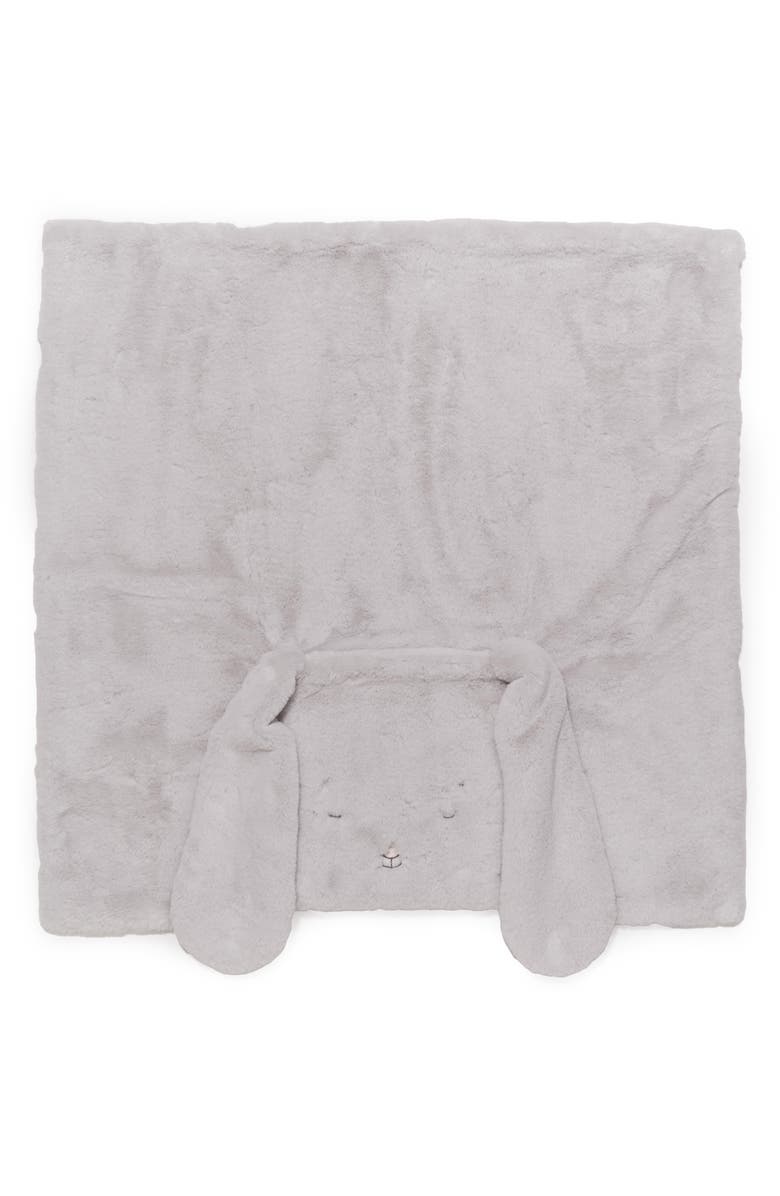 Bunnies by the Bay Tuck-Me-In Blanket, Alternate, color, Bloom Bunny