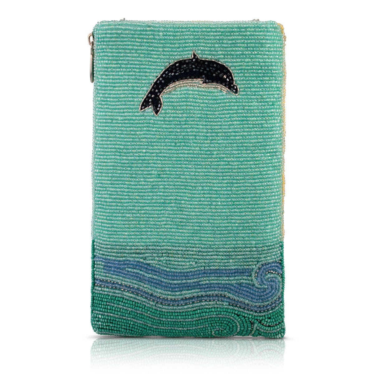 Mary Frances Accessories Flip for Joy Crossbody Phone Bag, Alternate, color, Blue