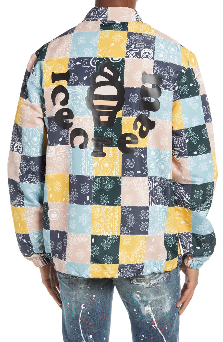ICECREAM Creamery Coach Jacket, Alternate, color,