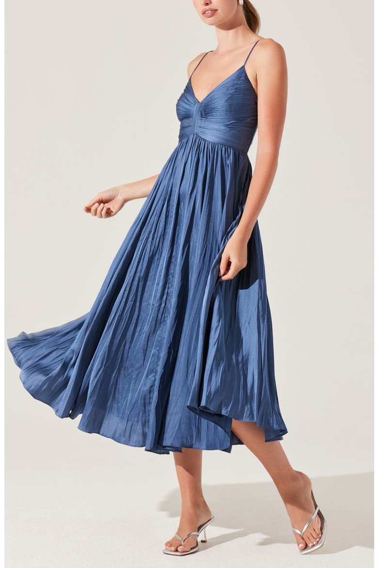 Maeve Midi Dress, Alternate, color, SLATE BLUE