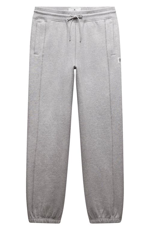 Reigning Champ Midweight Fleece Joggers In Heather Grey