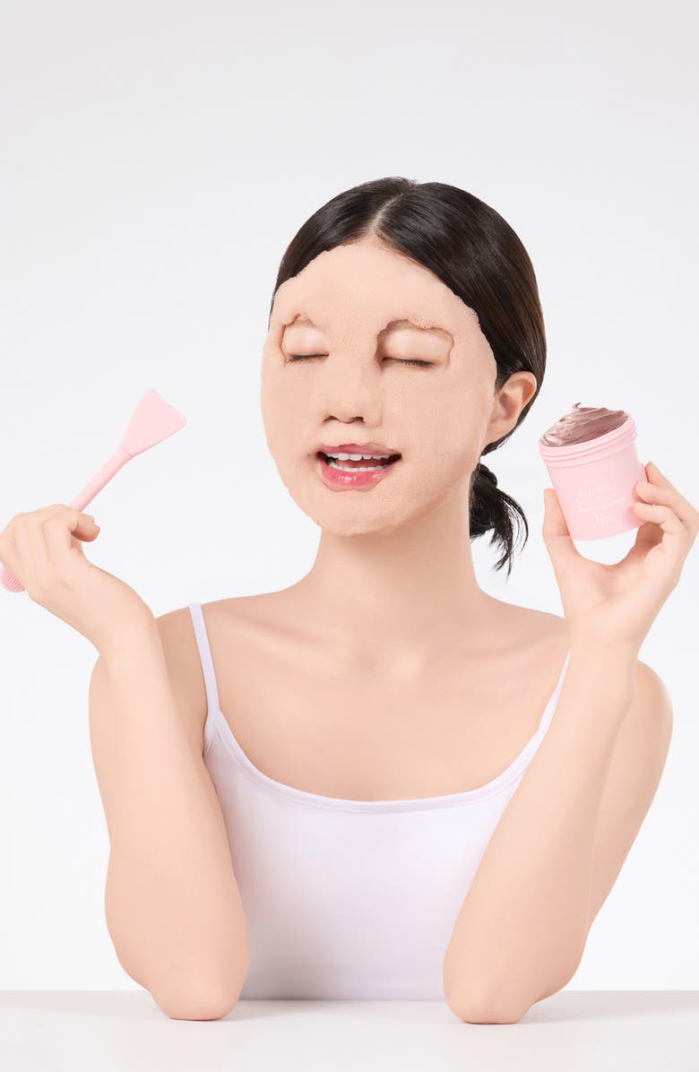 P.Calm Red Rice Bubble Deep Mask, Alternate, color,