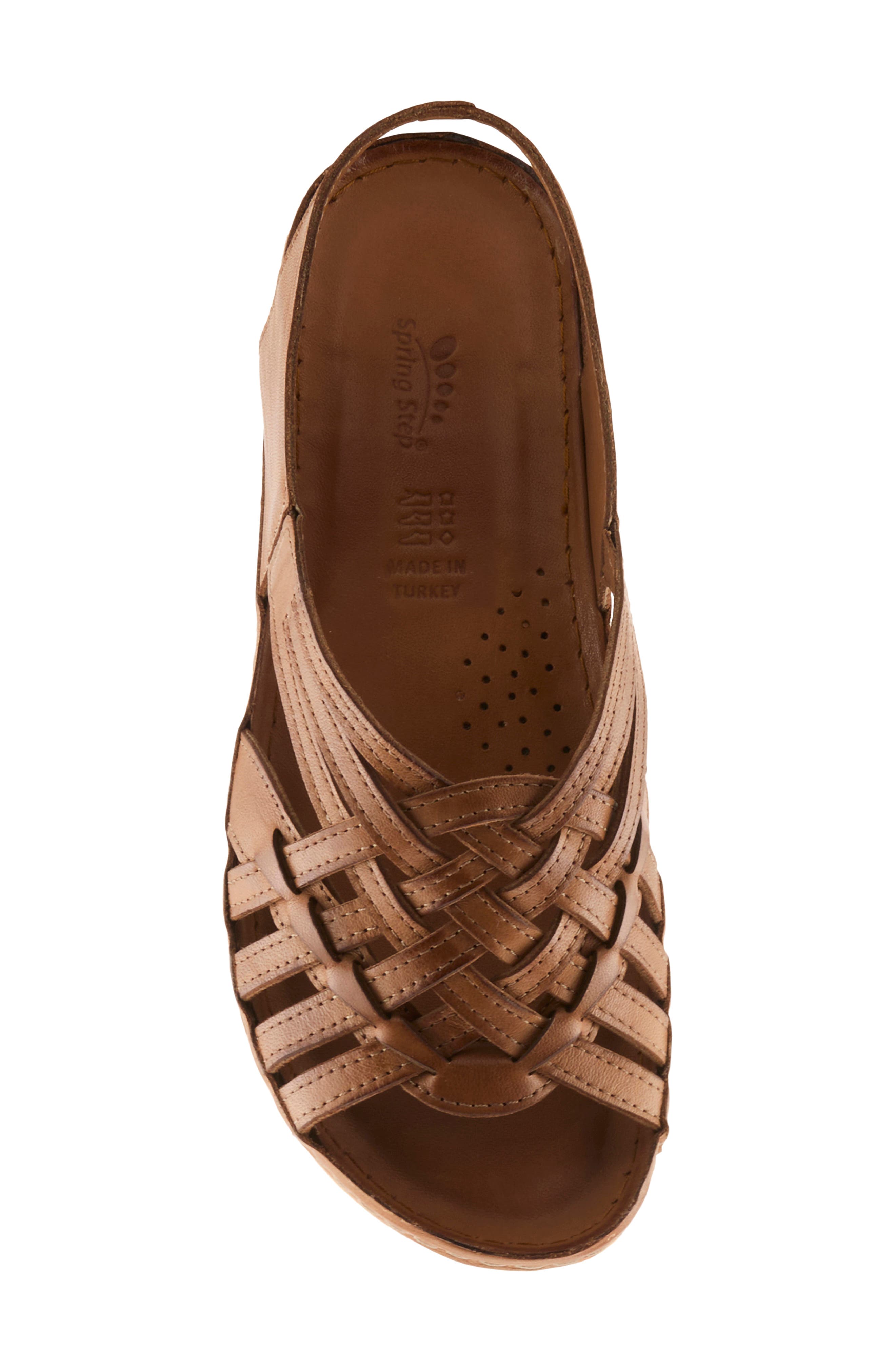 Spring Step Choi Slingback Sandal, Alternate, color, Camel