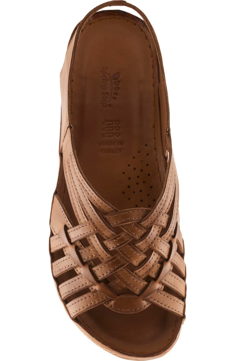 Spring Step Choi Slingback Sandal, Alternate, color, Camel