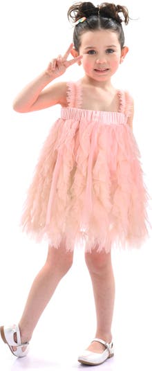 Sleeveless Ruffle Layered Dress